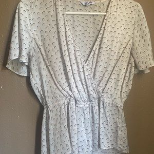 White wine women blouse